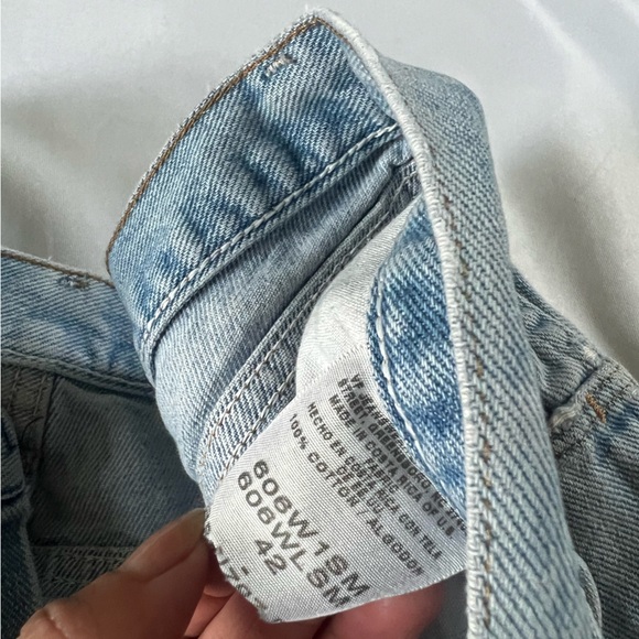 Wrangler denim faded wash men’s short size 42 - Picture 4 of 5